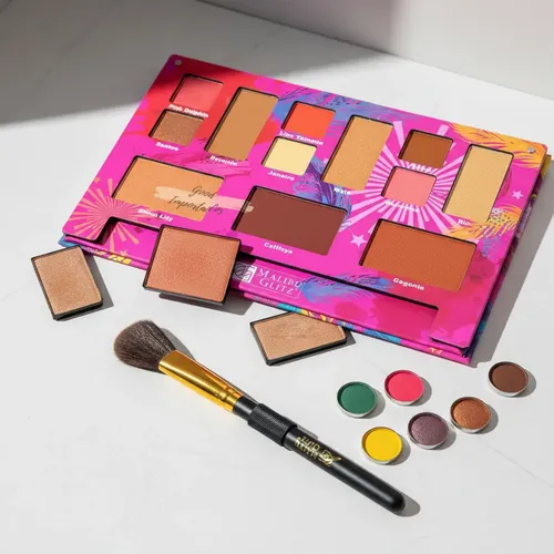 Set Maletin De Sombras 51 Tonos Ideal Regalo San Valentin