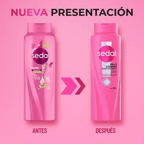 Acondicionador SEDAL Ceramidas Botella 650 ml