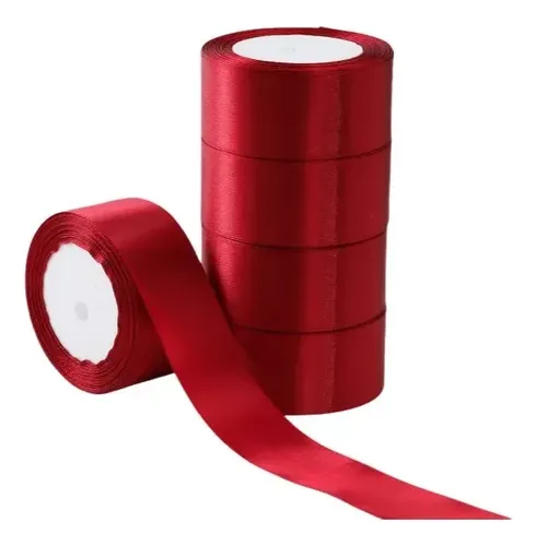 O.o 5 Rollos De Listón De Regalo 4 Cm, Decoración O Jc B1