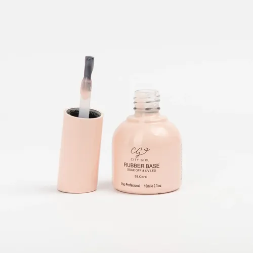 Esmalte Para Uñas Base Rubber Kapping Gel 10ml City Girl