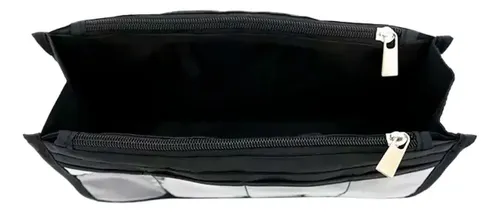 Neceser De Viaje Organizador Ideal Maquillaje Cosméticos Color Negro Diseño De La Tela Liso