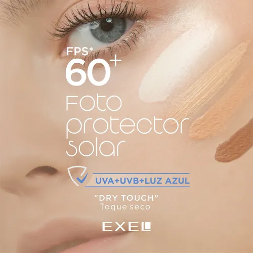 Exel Fotoprotector Solar Spf 60. Tono Blanco Corporal