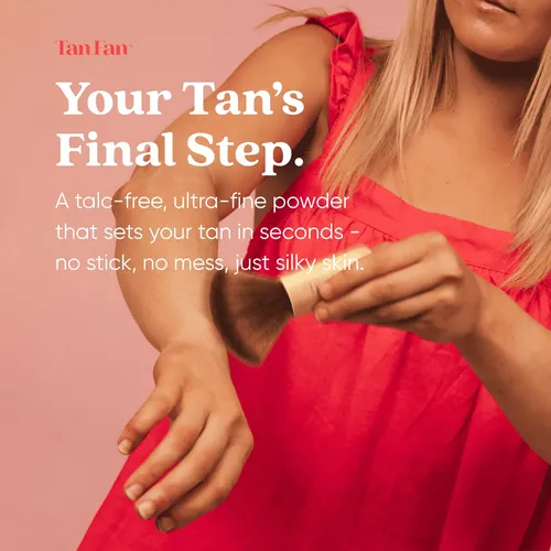 Autobronceador Tan Fan, 85 G, Coco, Vegano, Sin Talco
