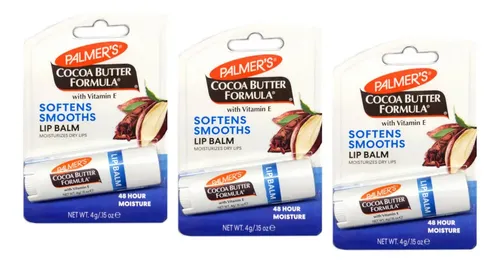 Bálsamo Labial Palmer’s Cocoa Butter Formula (paquete De 3)