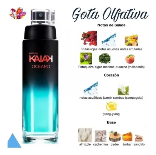 Kaiak Océano Natura Para Dama 100ml