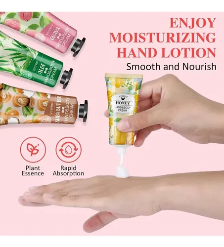 Mini Crema Para Manos Set X 10unidades Surtidas