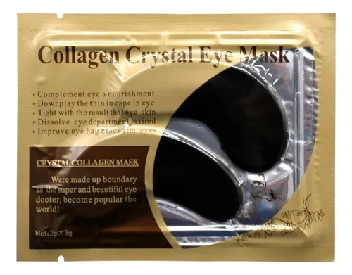 Mascarilla Hidratante De Colageno Ojos Ojeras Parche X10u