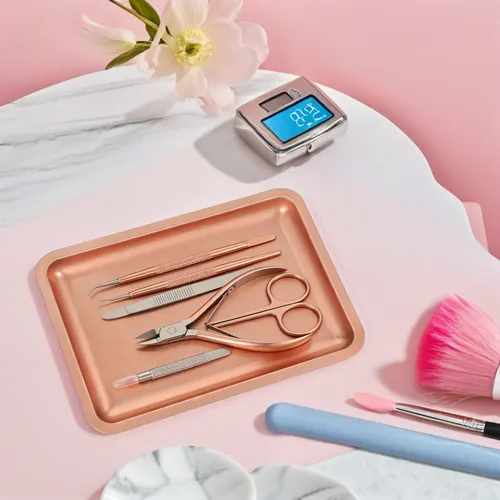 Set De 4 Bandejas Organizadoras Para Herramientas De Uñas