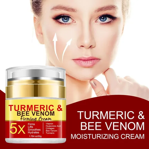 Crema Facial Antiedad Y Reafirmante Con Veneno De Abeja Y Cú