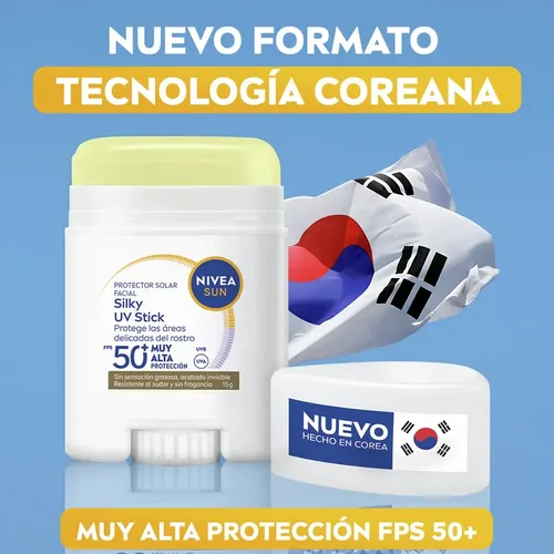 Protector Solar Nivea Barra Fps 50 15g Facial
