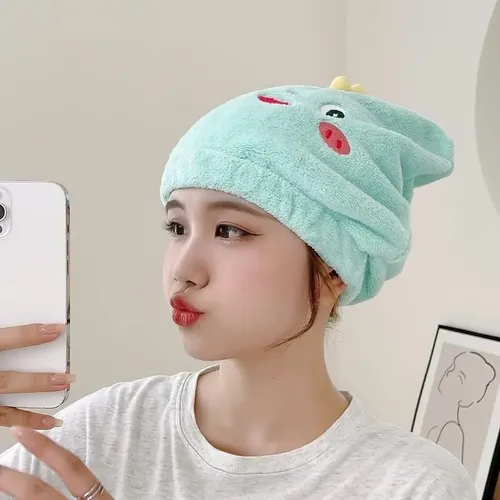 Gorro De Secado De Pelo, Toalla De Ducha Ultra Absorbente,