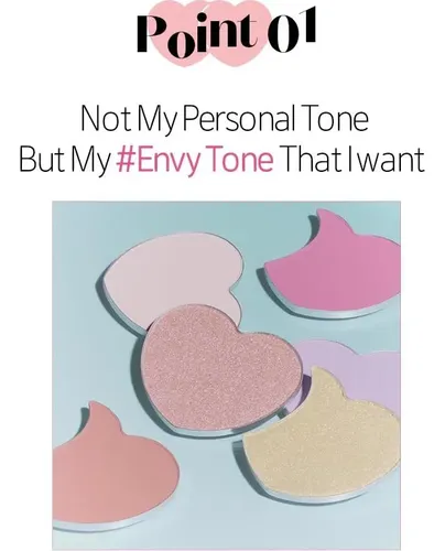 Rubor Etude Heart Pop Duo Envy Pale