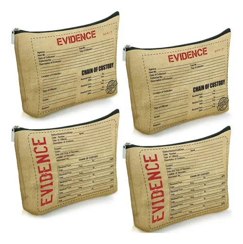 Bolsa De Maquillaje Oudain Evidence De Lino Impermeable, 25