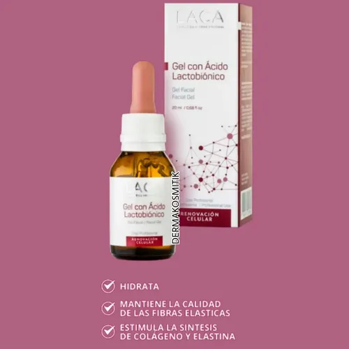 Gel Con Acido Lactobiónico Laca Antiage Peeling Renovador Momento de aplicación Día/Noche Tipo de piel Todo tipo de piel