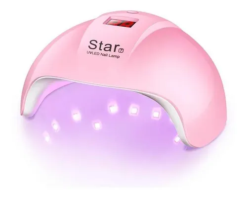 Uñas Gelificadas Cabina Uv Led 24w 2 En 1 Star 7 Usb 3c