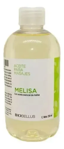 Biobellus Aceite Masajes Melisa Esencial 250ml