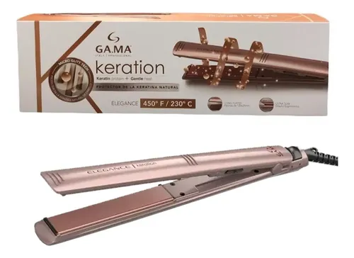 Plancha De Pelo Gama Elegance Keration Alisado Ceramica Cs