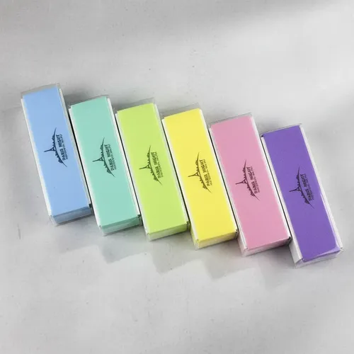 Lima Bloque Pulidor Paris Night Uñas Manicura Colores Multicolor