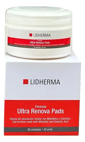 Ultra Renova Pads Disco Exfoliante Ácido Mandélico Lidherma