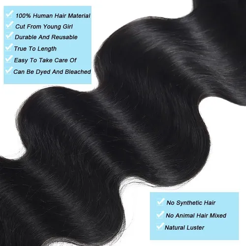Extensiones De Cabello Brasileño Natural 18/20/22