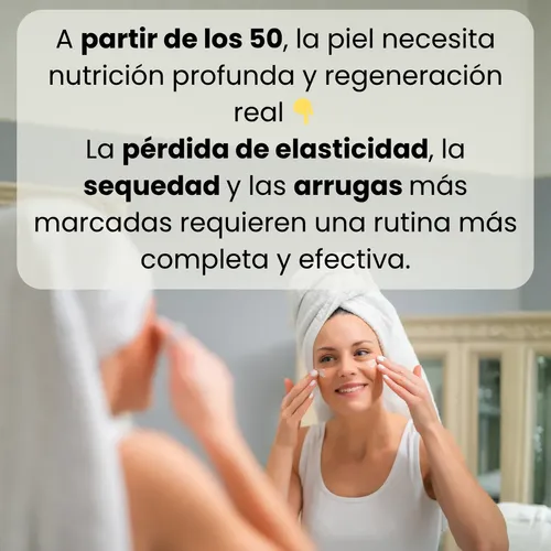 Rutina Facial +50 Años Regeneración, Firmeza Y Revitalizacio