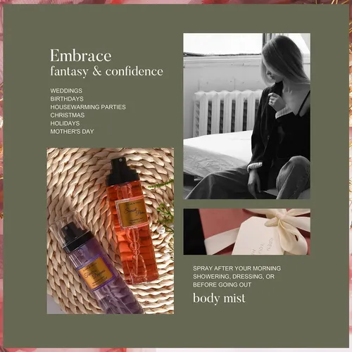 Spray Corporal Clean-n-fresh, Bruma Para Mujer, Sets De Fragancias