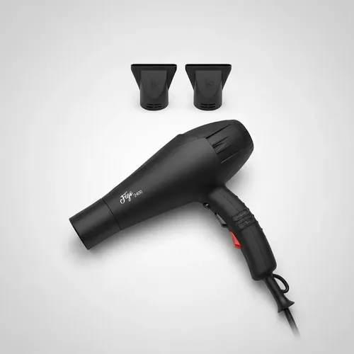 Secador De Pelo Profesional 2400w – Figo Color Negro