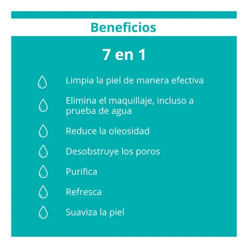 Agua Micelar Neutrogena® Purified Skin® 7 En 1 X 200 Ml