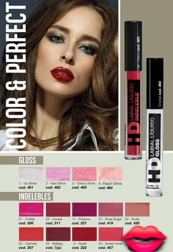Labial Liquido Hd De Monique