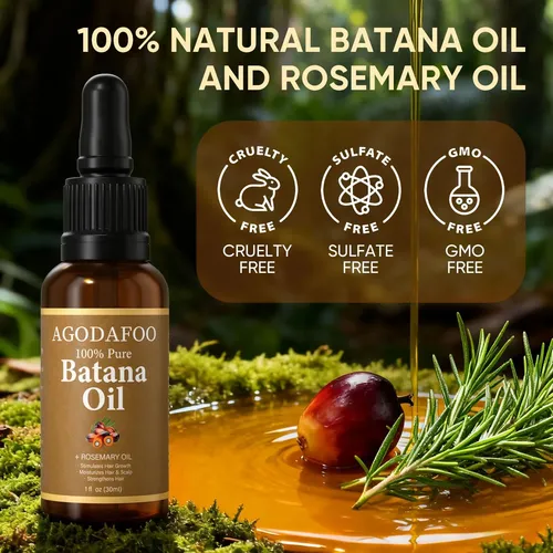 Aceite De Batana Agodafoo Para Crecimiento Capilar 60ml