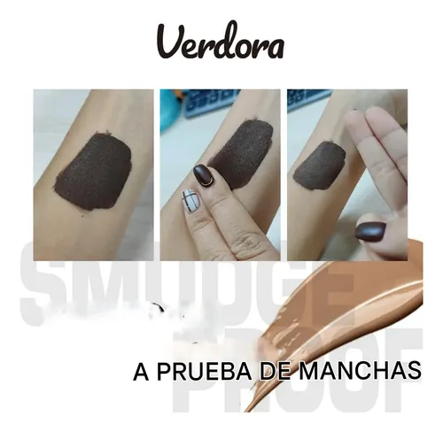 Verdora Gel Para Cejas Resistente Al Agua Larga Duración 24h
