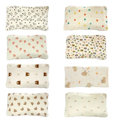 Toalla De Almohada De Algodón Reutilizable, Almohadilla De H