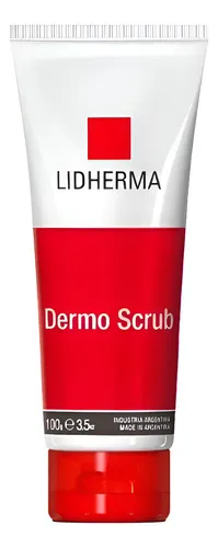 Dermo Scrub Lidherma X 100gr. Exfoliante Rostro/escote/manos