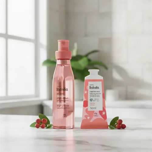Natura Tododía Kitx2 Frutas Rojas Body Splash + Crema Manos