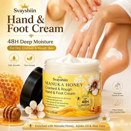 Svayshiin Crema De Manos Y Pies 48 Horas De Hidratación