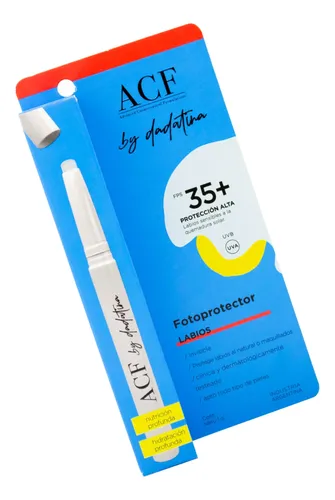 Acf By Dadatina Camuflaje Fotoprotector Labios Fps 35+
