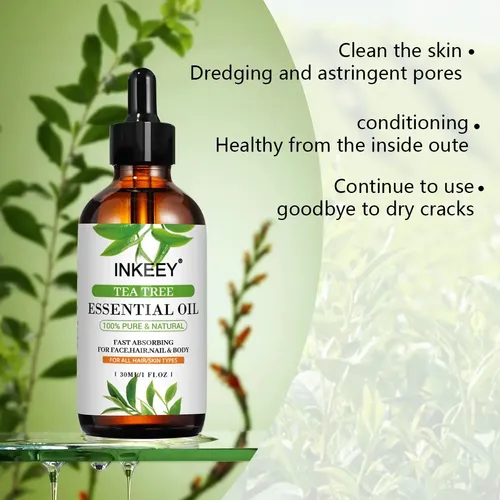/aceite Árbol De Té Tratamiento Capilar Sin Enjuague 30ml/.
