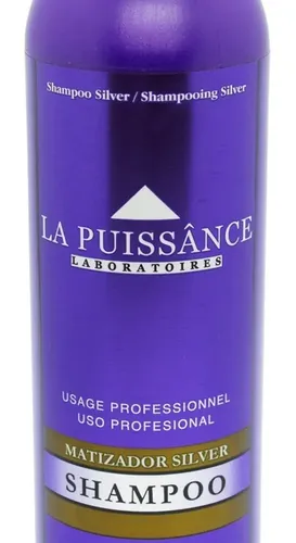 La Puissance Shampoo Matizador Silver Rubios X 300ml Local
