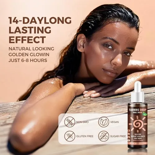 Gotas Bronceadoras Sin Sol Para Beber: Gotas Autobronceadora