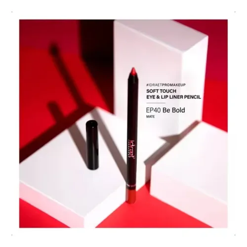 Idraet Delineador De Ojos Y Labios Soft Touch Waterproof