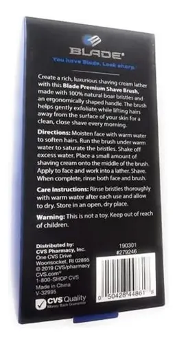 Jdw Cepillo De Afeitado Premium 100% Jabalí