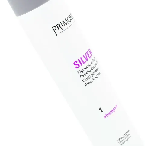 Primont Silver Shampoo Matizador Violeta Rubios Pelo Chico
