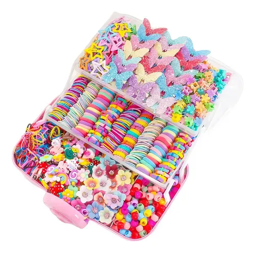 Kit 510pcs Accesorios De Cabello Para Niñas, Gomitas Y