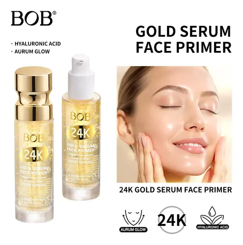 Primer Facial Suero Oro 24k Hidratante Oculta Poros Goldessencemakeupprimer