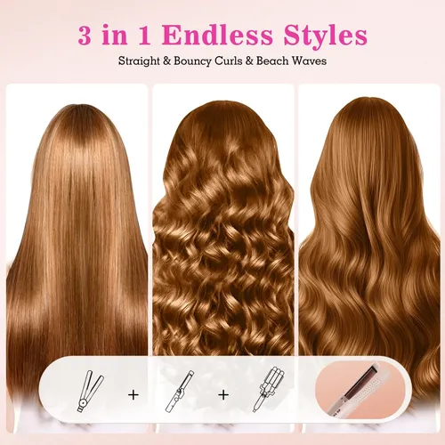 Plancha Alisadora Y Rizadora Arasyleon Airflow Styler  Colo