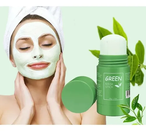 Mascarilla Stick Barra Arcilla Té Verde Para Puntos ~~..