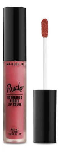 Labial Líquido Rude Cosmetics Notorious Rich Larga Duración Color Wicked Thoughts
