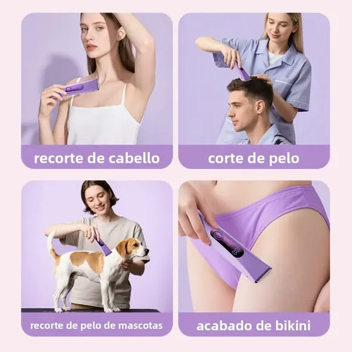 Rasuradora Eléctrica Recargable Afeitadora Depiladora