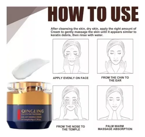 2025 Crema Facial Qingling Para Arrugas Qingling, 2 Unidad