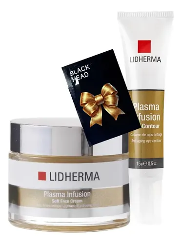 Skincare Kit Plasma Lidherma Antiarrugas Ojeras Bolsas